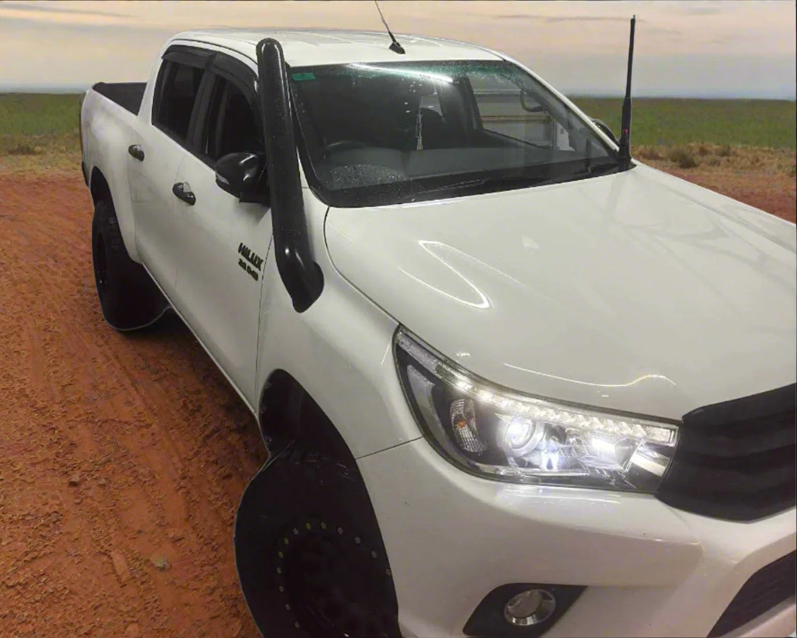 2015-2023 Toyota Hilux N80 4" stainless steel snorkel