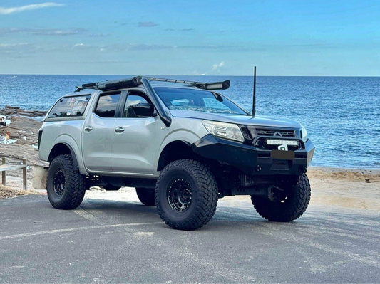 2014+ Nissan Navara NP300 4" stainless steel snorkel