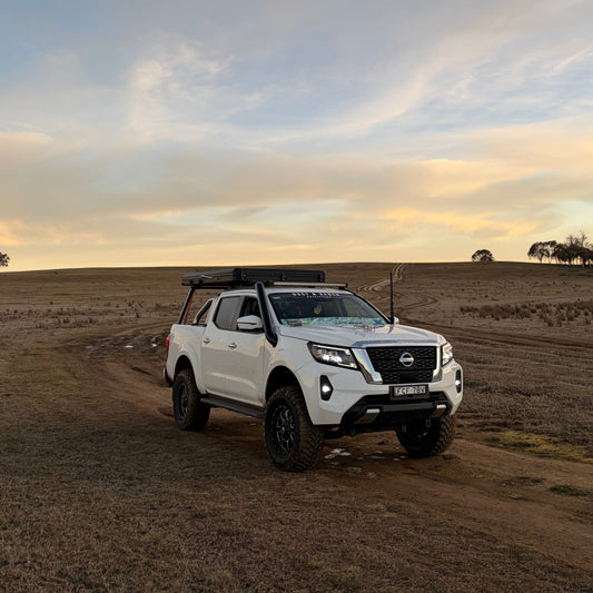 2014+ Nissan Navara NP300 4" stainless steel snorkel