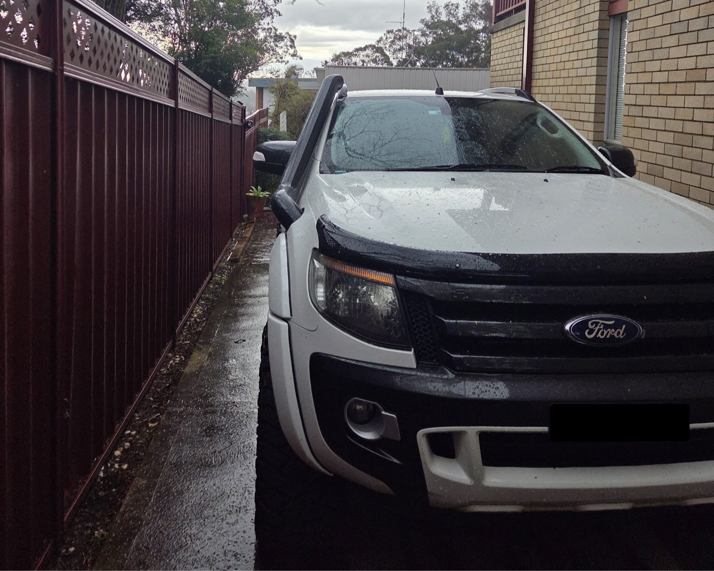2012-2021 Ford Ranger PX1, PX2,PX3 4” stainless steel snorkel